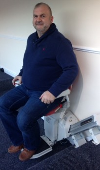 Simon Harrison from A1 Stairlifts