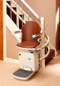 Curved stairlift